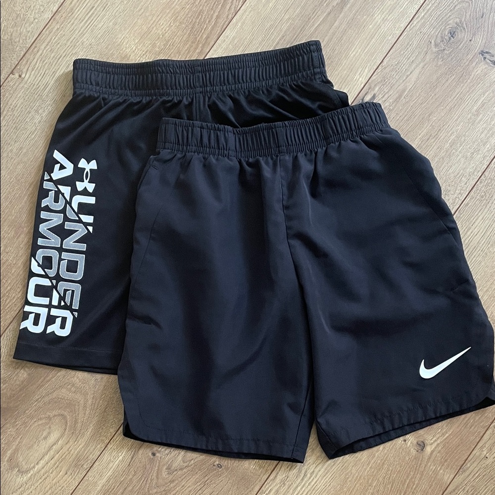 Kids Nike Dri-FIT & Under Armour Shorts - Picture 3 of 16